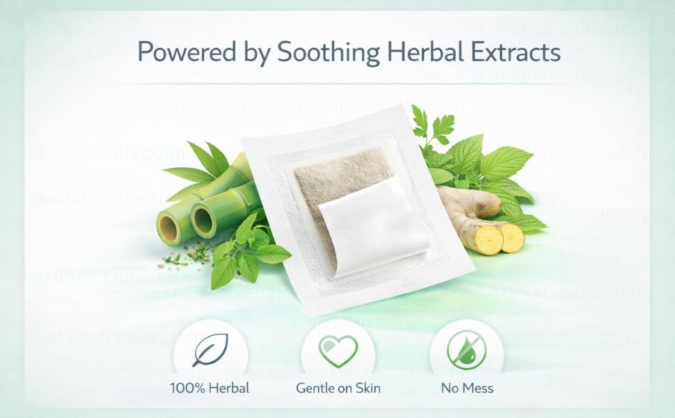 Kinoki 100% Herbal & Gentle Ingredient Detox Foot Pads
