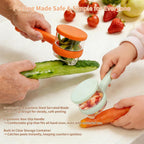 Fruit & Vegetable Peeler with Storage Container(BUY1 GET1)