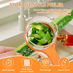 Fruit & Vegetable Peeler with Storage Container(BUY1 GET1)