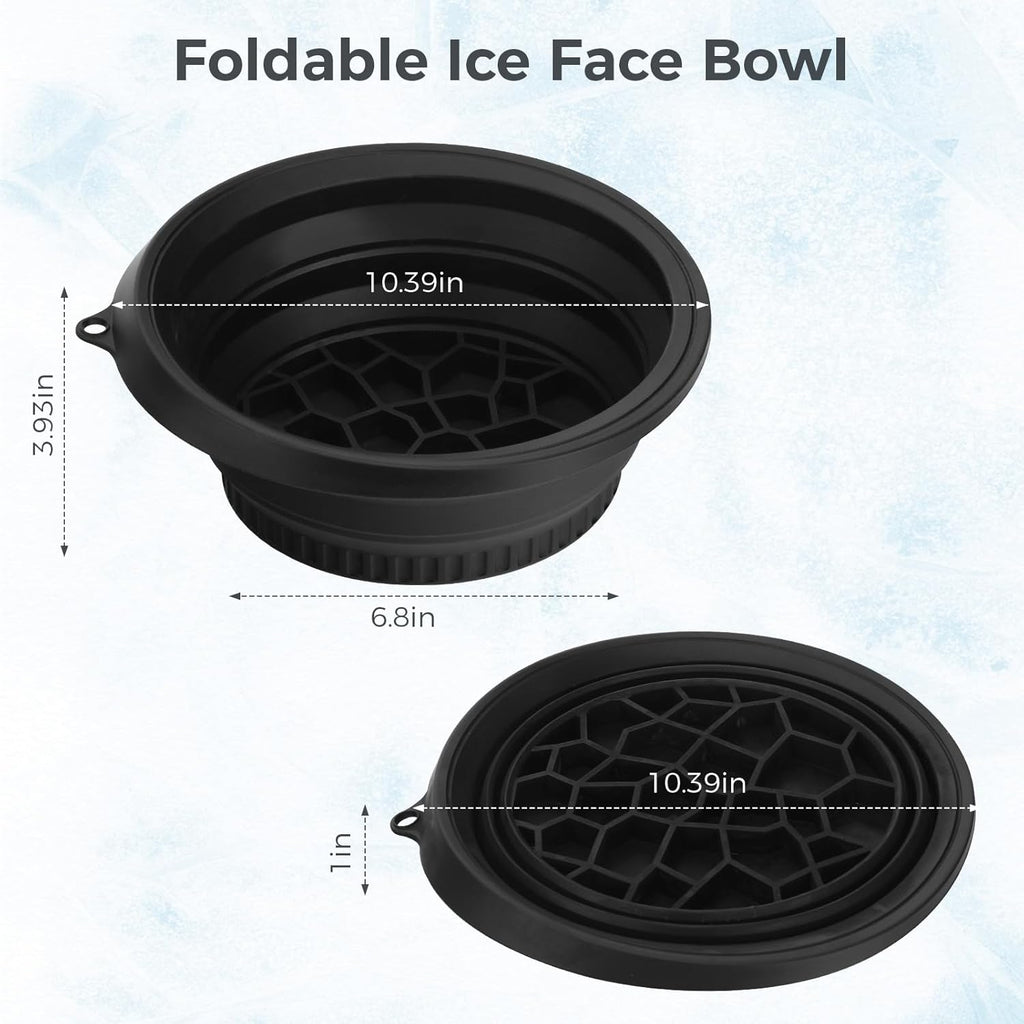 Face Ice Bowl for Facial Massage, Skin Tightening & Cooling