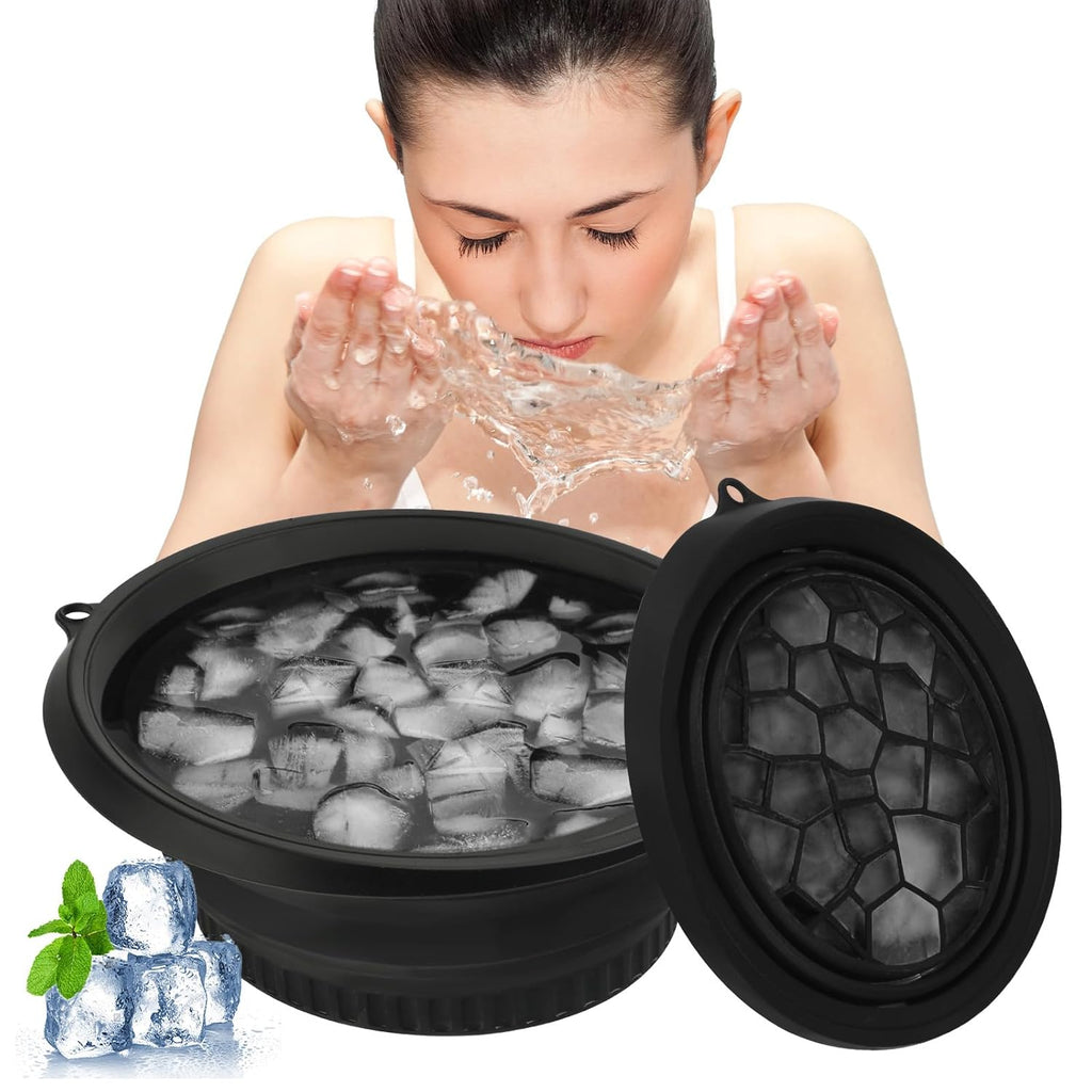 Face Ice Bowl for Facial Massage, Skin Tightening & Cooling